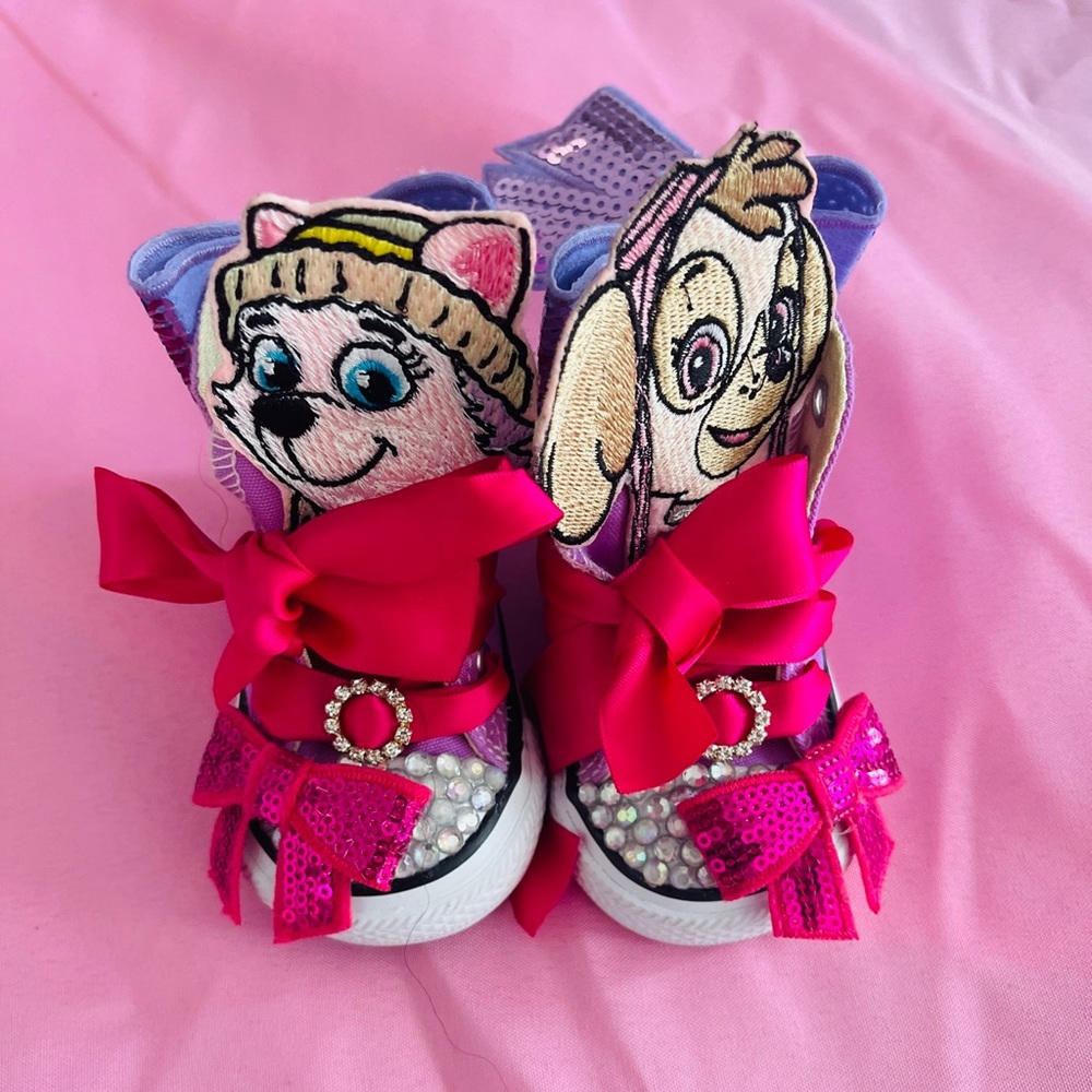 Paw patrol inspired converse
